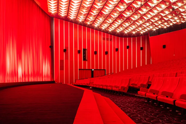 Rundkino Saal 1 Bühne