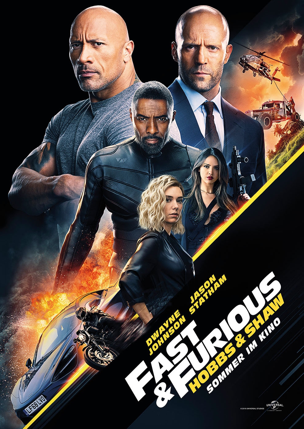 Filmplakat zu Fast & Furious: Hobbs & Shaw