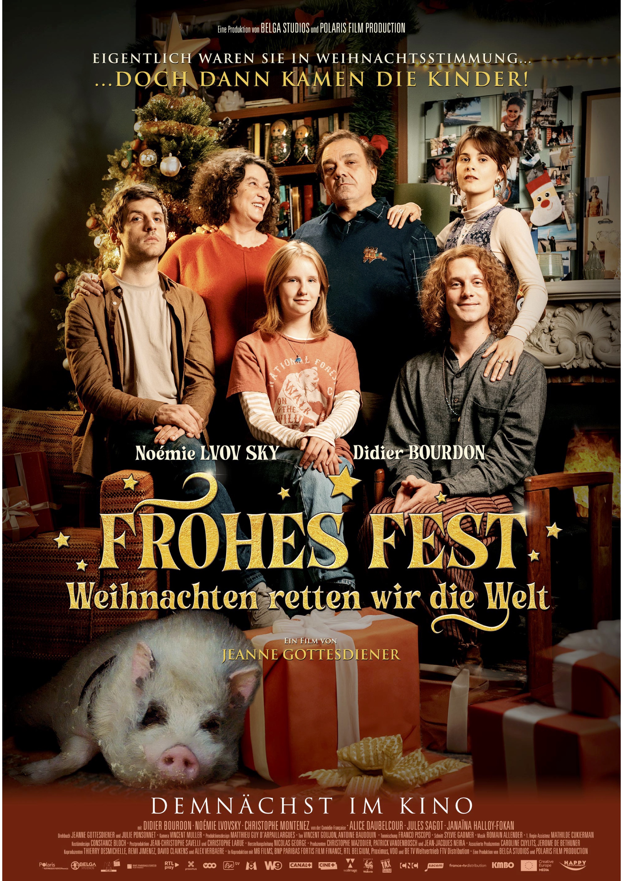 Filmplakat zu Frohes Fest - Weihnachten retten wir die Welt