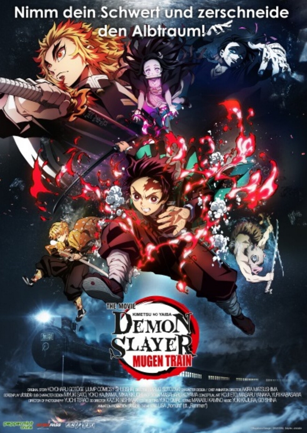 Filmplakat zu Demon Slayer - Kimetsu No Yaiba - The Movie: Mugen Train