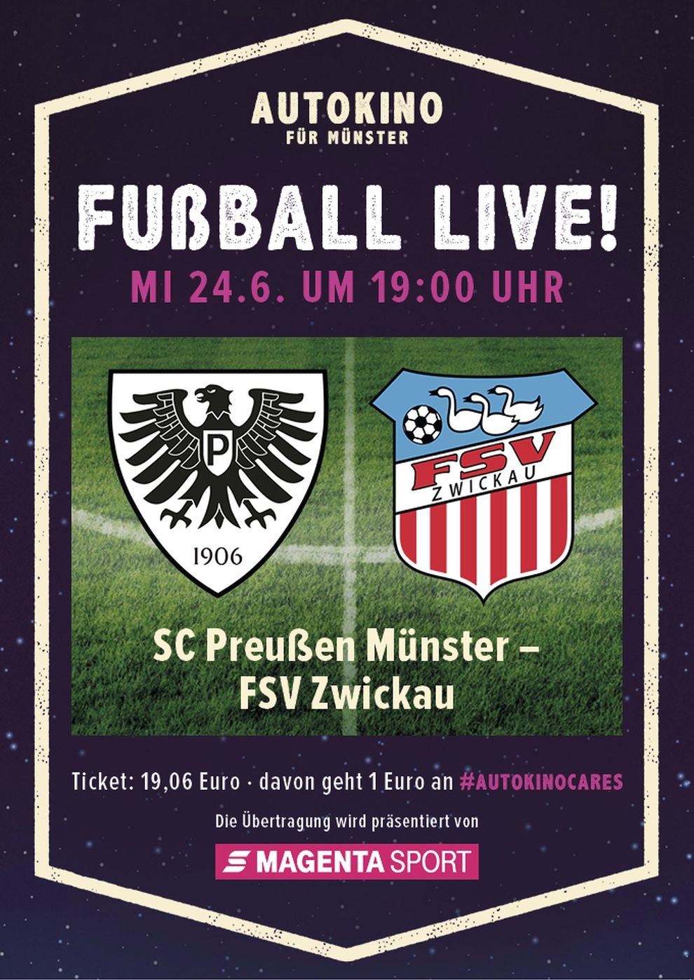 Filmplakat zu SC Preußen Münster : FSV Zwickau