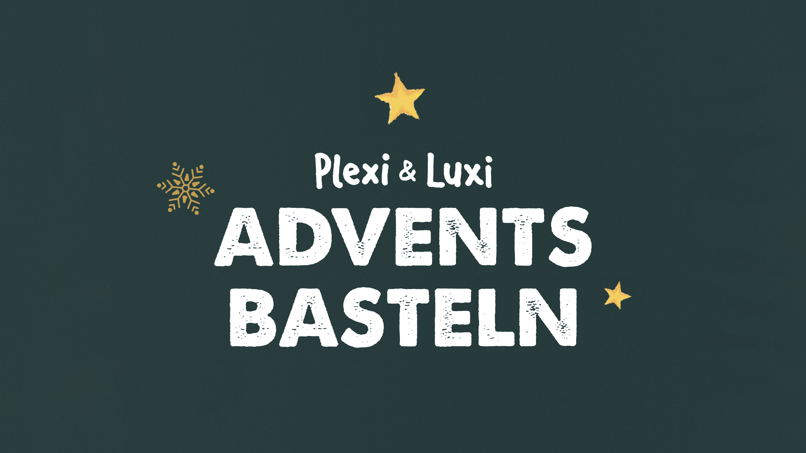 Adventskino Bastelaktion