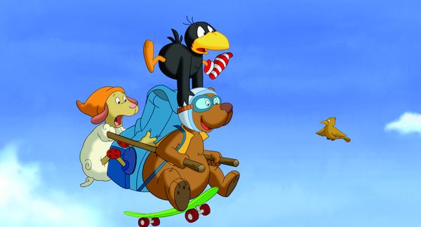 Szenenbild zu Der kleine Rabe Socke