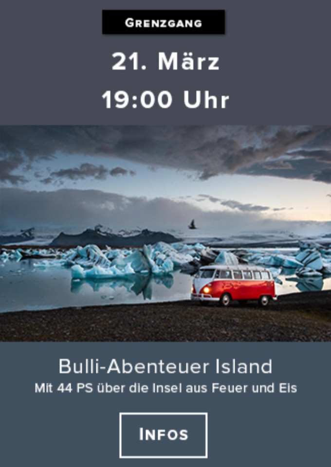 Filmplakat zu Bulli-Abenteuer Island (Aachen)