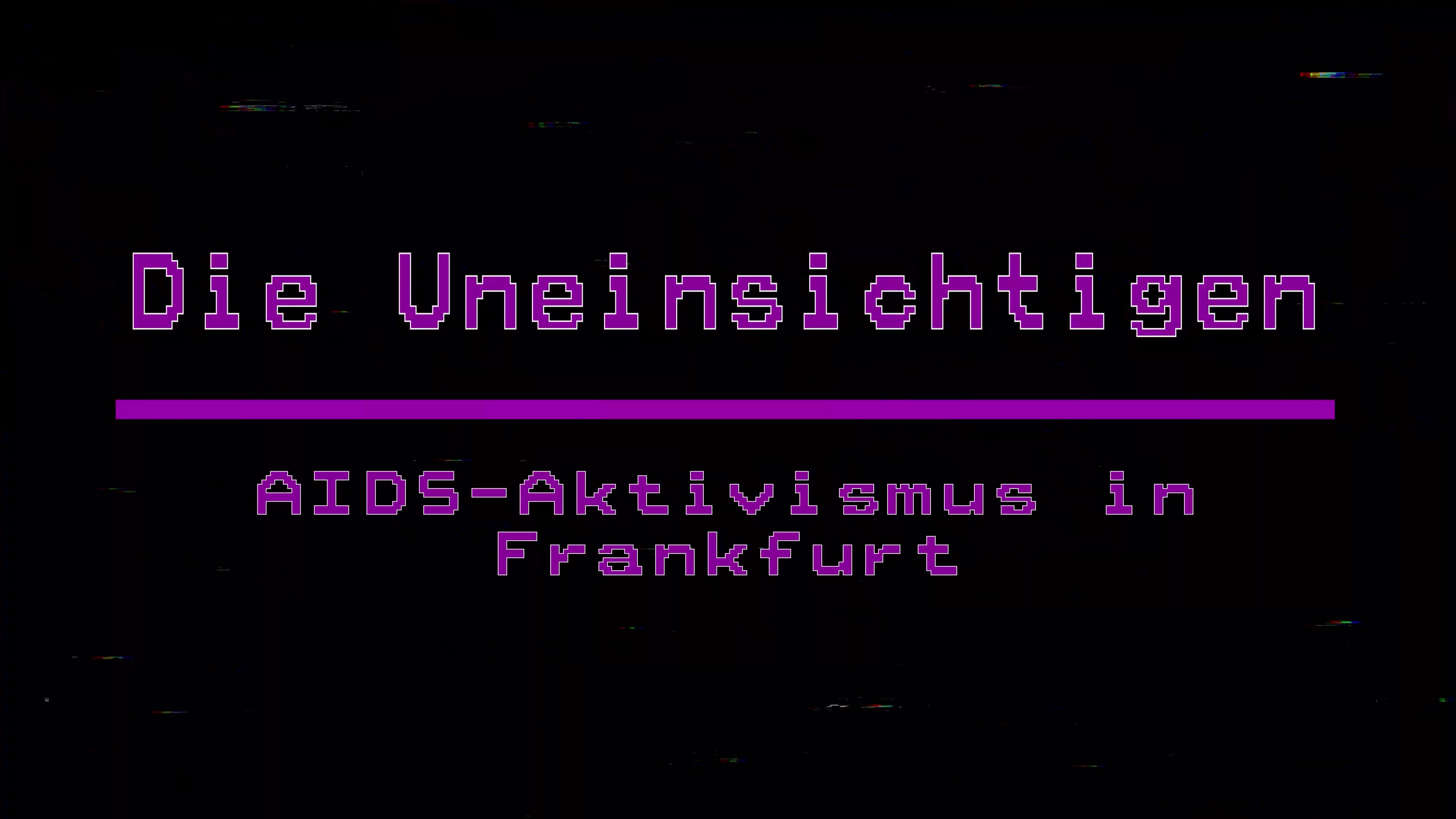 Szenenbild zu Die Uneinsichtigen - Aids-Aktivismus in Frankfurt