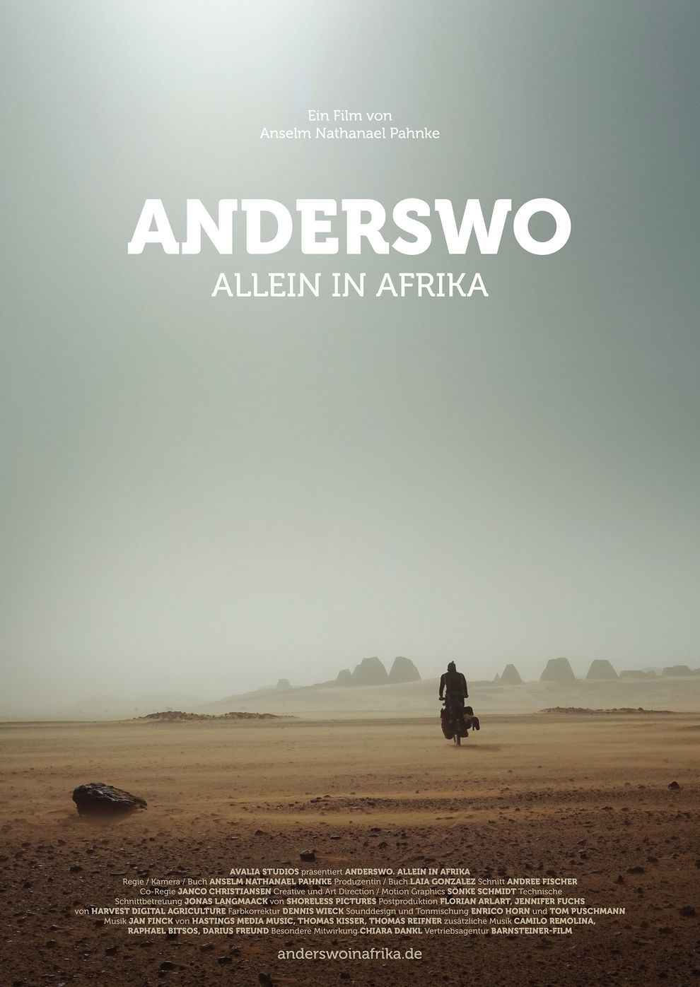 Filmplakat zu Anderswo. Allein in Afrika