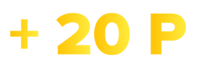 Plus 20 Plus Punkte