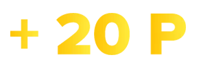 Plus 20 Plus Punkte