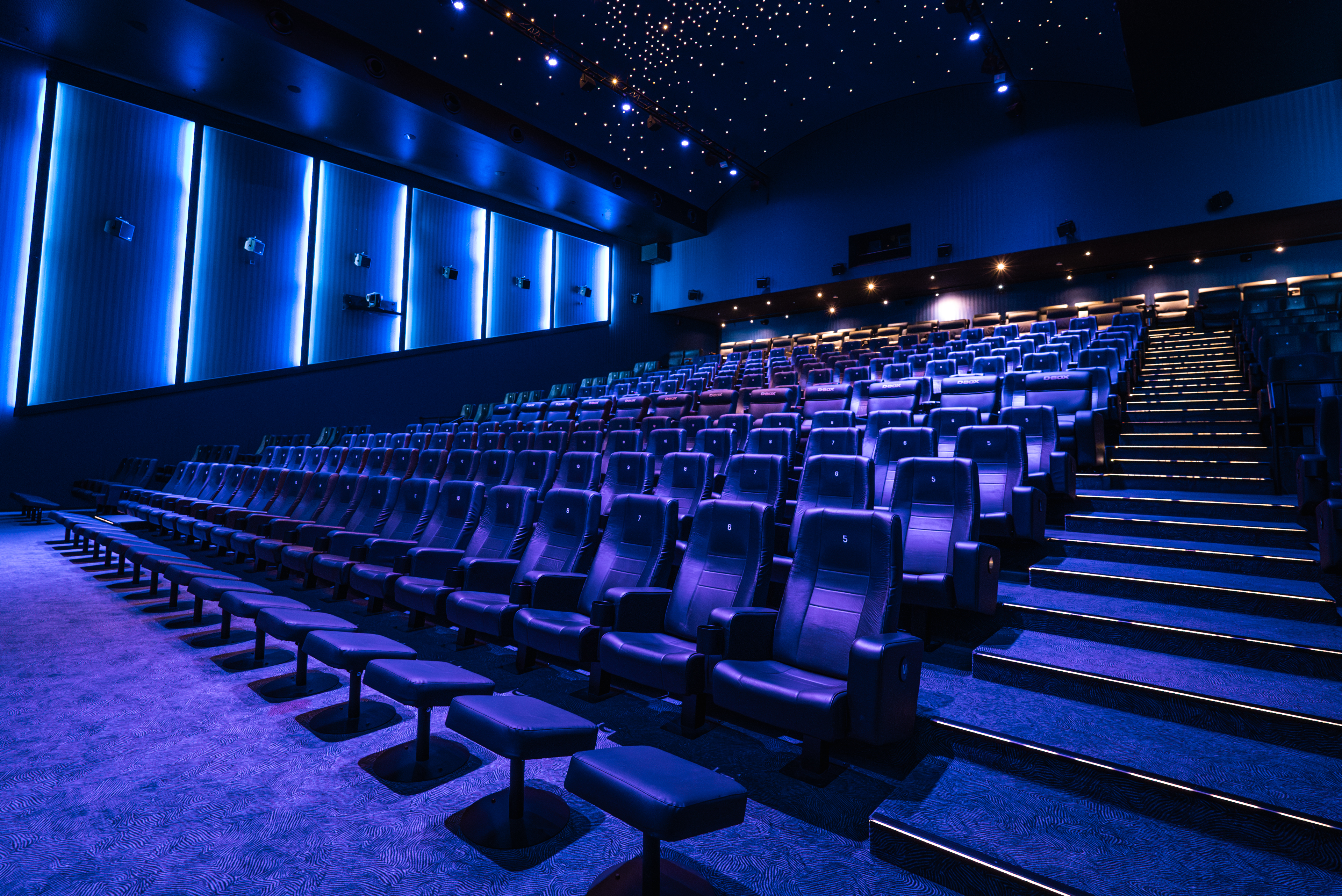 Ansicht des Kinosaal 8