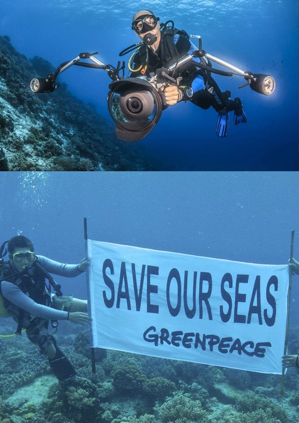 Filmplakat zu Greenpeace präsentiert: Die Welt im Wandel - Eine Perspektive von Naturfotograf und Umweltaktivist Markus Mauthe