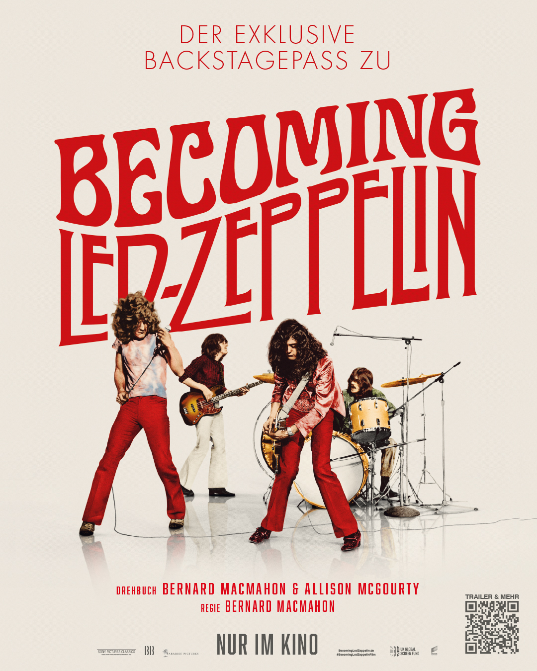 Filmplakat zu Becoming Led Zeppelin
