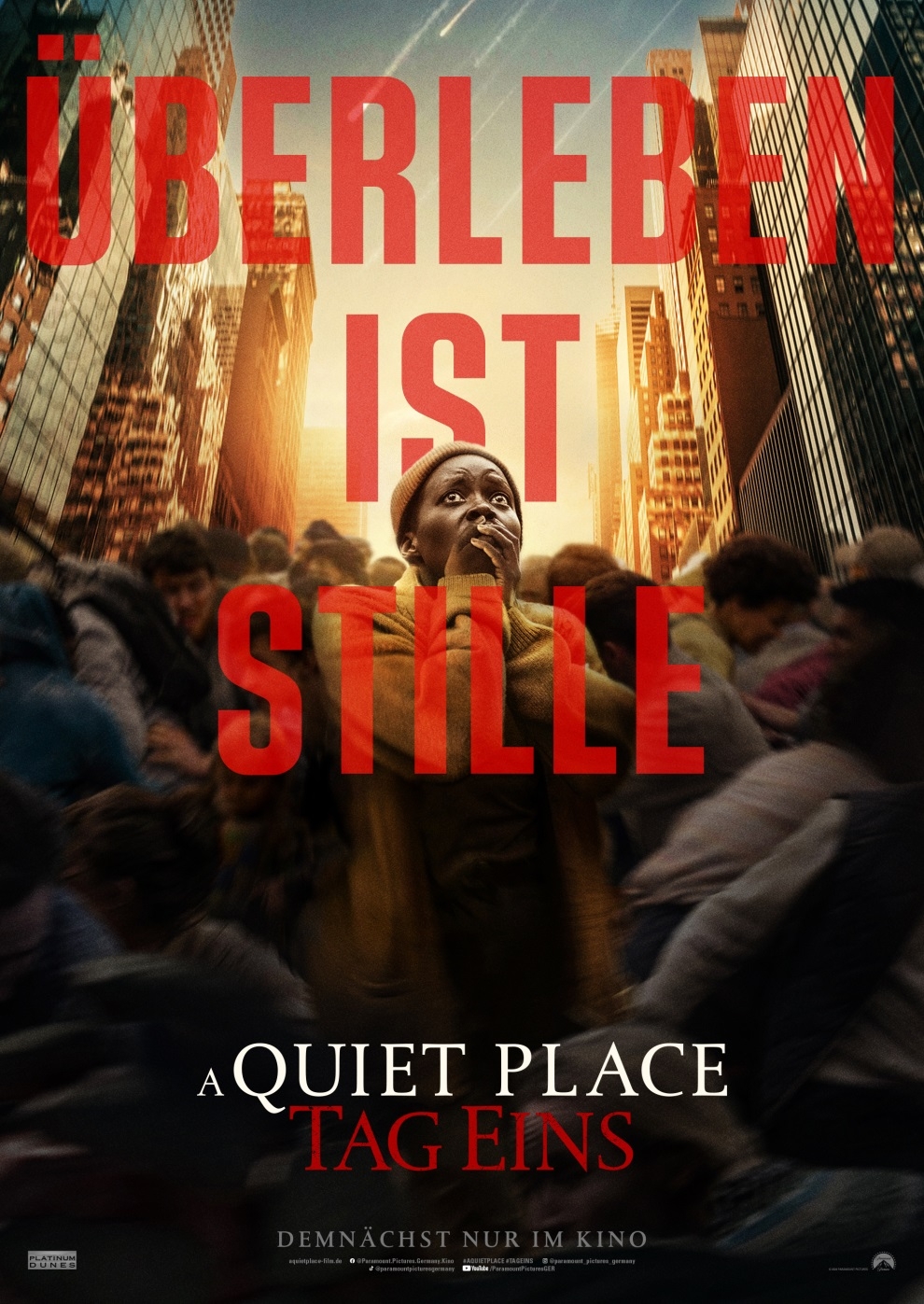 Filmplakat zu A Quiet Place: Tag Eins