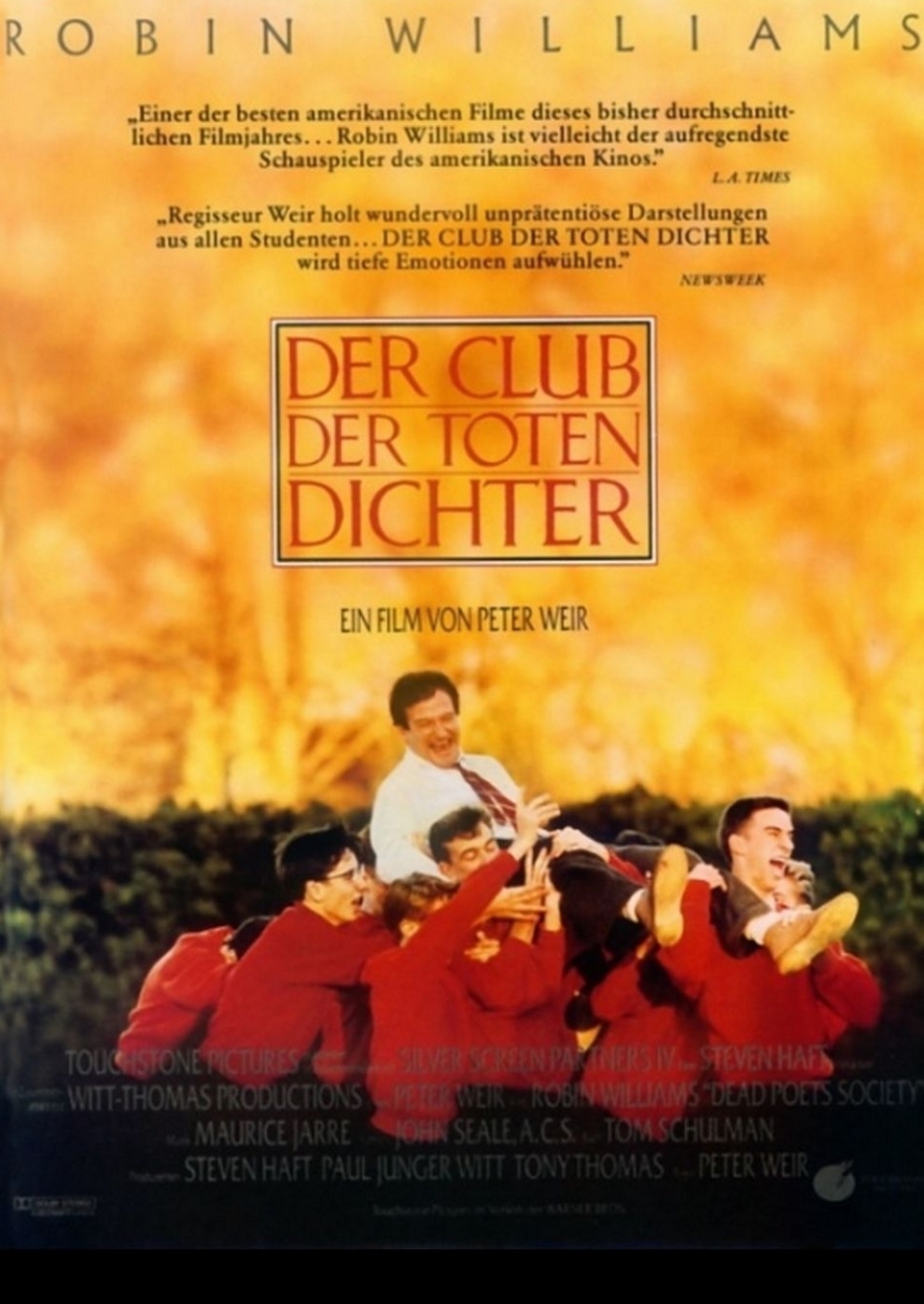 Filmplakat zu Der Club der toten Dichter