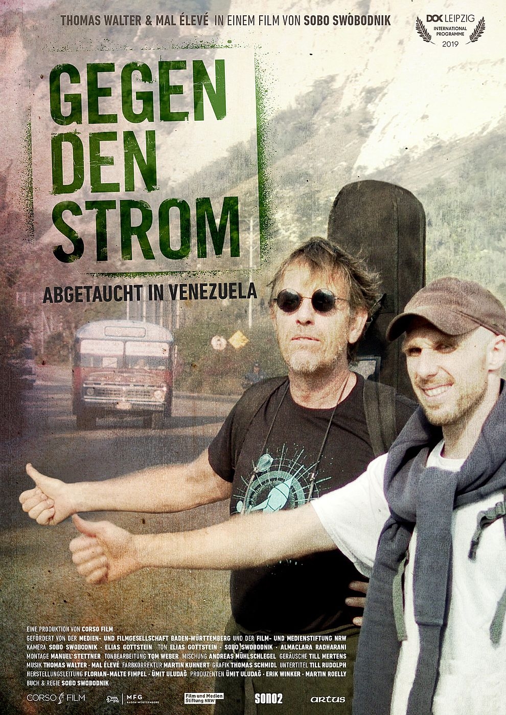 Filmplakat zu Gegen den Strom - Abgetaucht in Venezuela