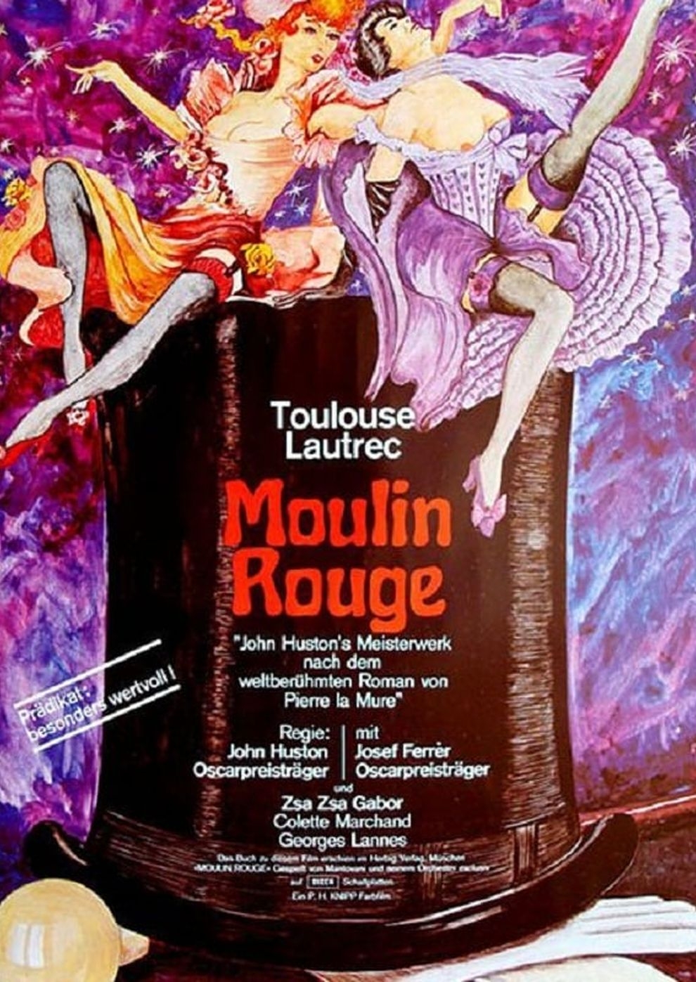 Filmplakat zu Moulin Rouge (1953)