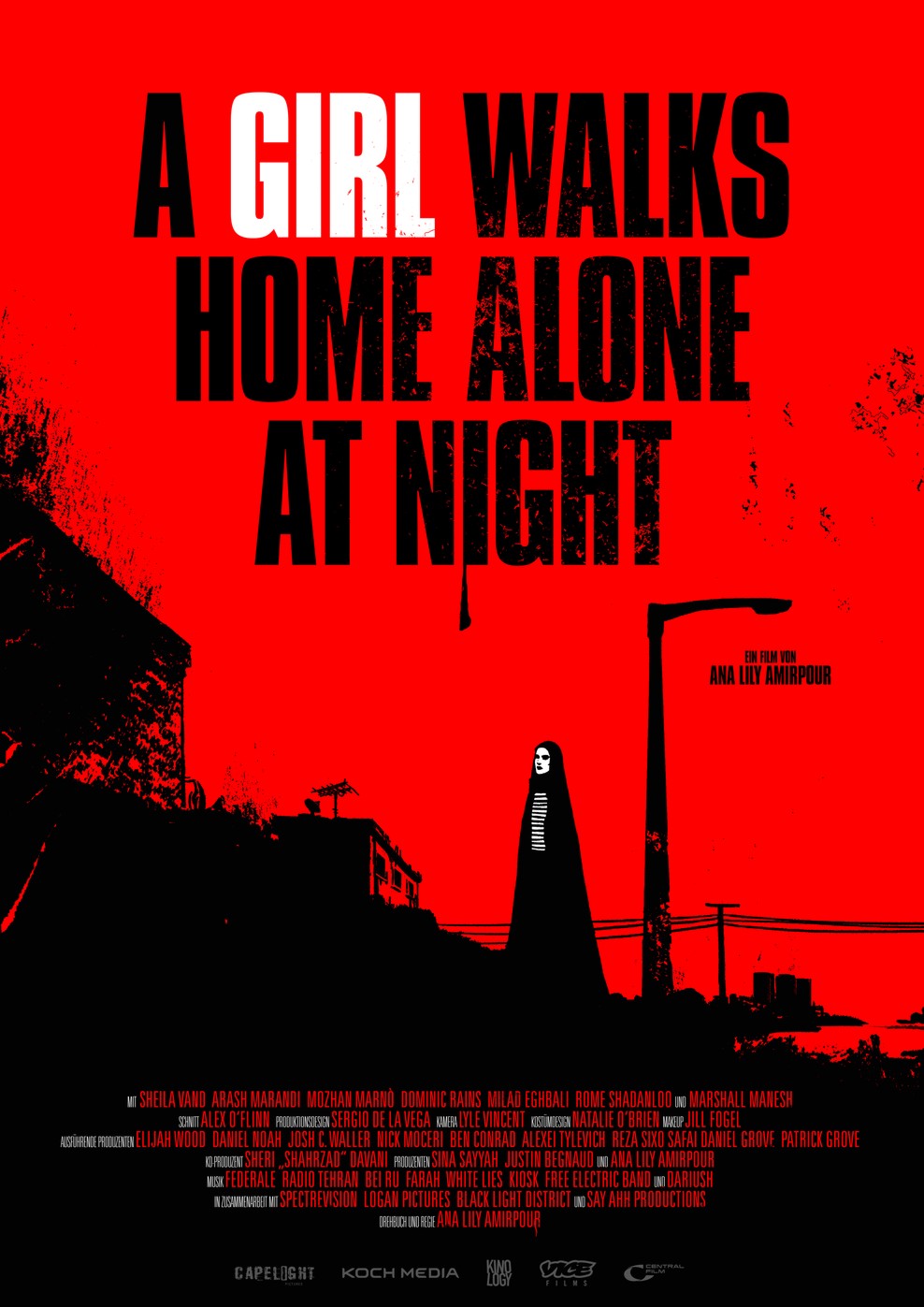 Filmplakat zu A Girl Walks Home Alone at Night