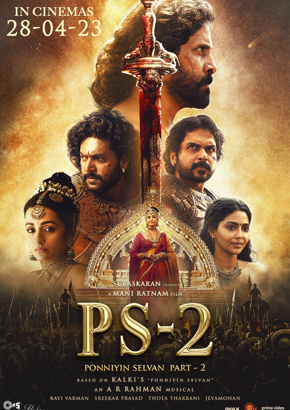 Filmplakat zu Ponniyin Selvan Part 2