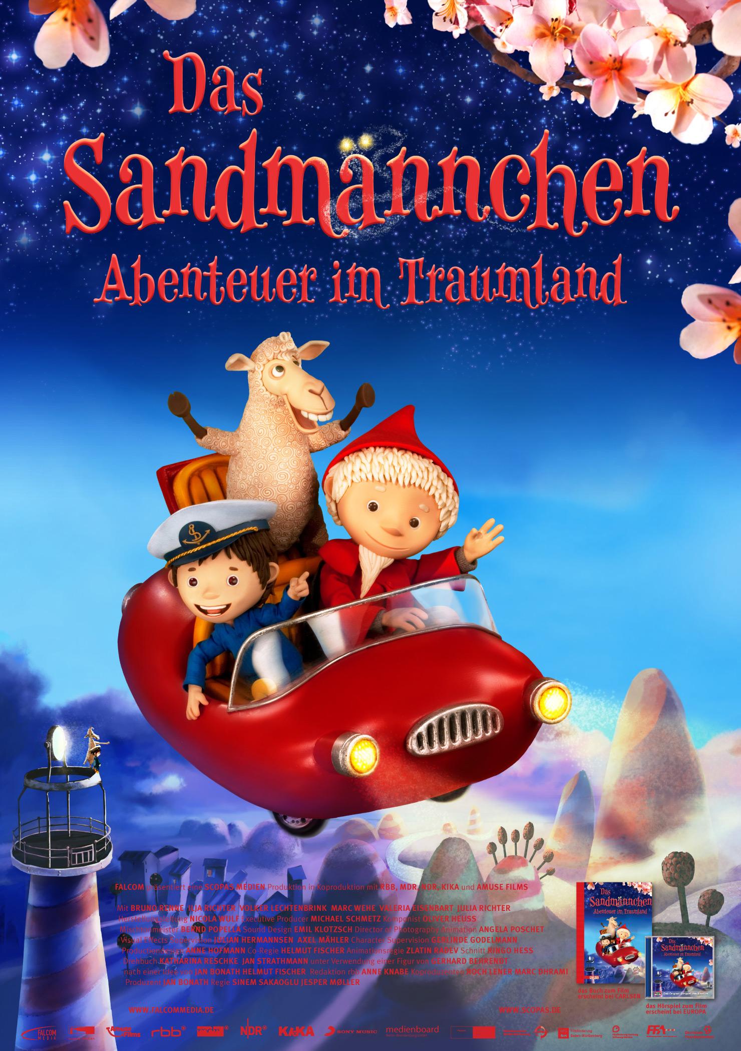 Filmplakat zu Das Sandmännchen - Abenteuer im Traumland