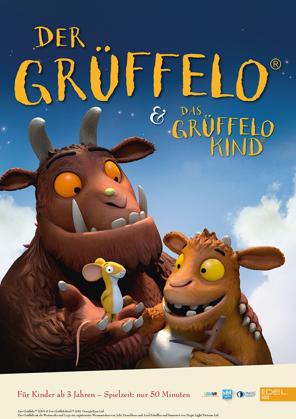 Filmplakat zu Das Grüffelo-Doppel