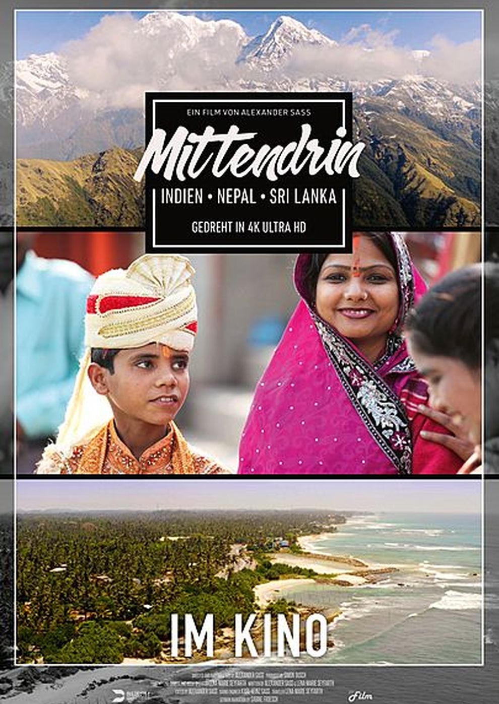 Filmplakat zu Mittendrin - Indien, Nepal & Sri Lanka