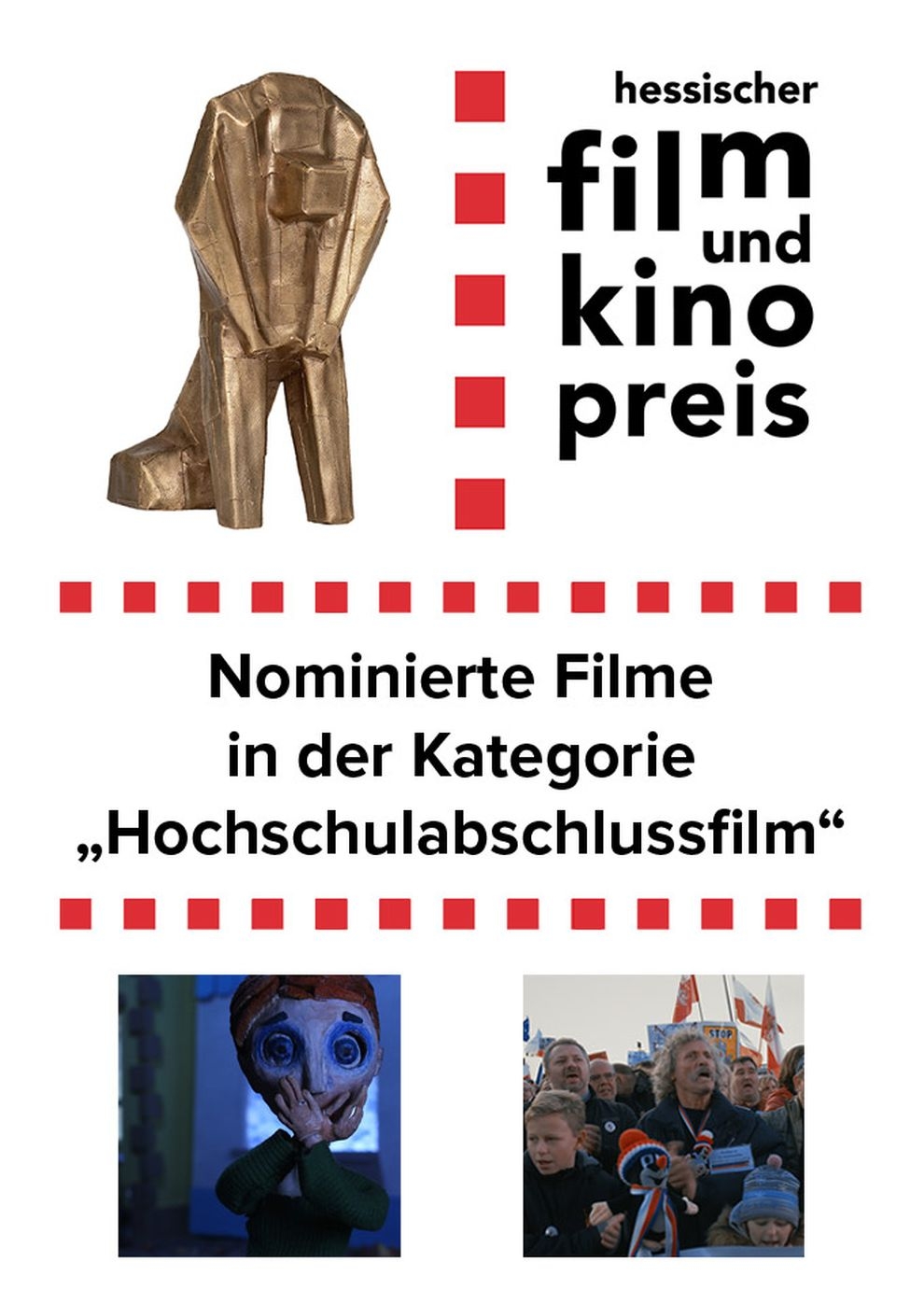 Filmplakat zu Nominierte Filme Hessischer Film- und Kinopreis (Hochschulabschlussfilme)