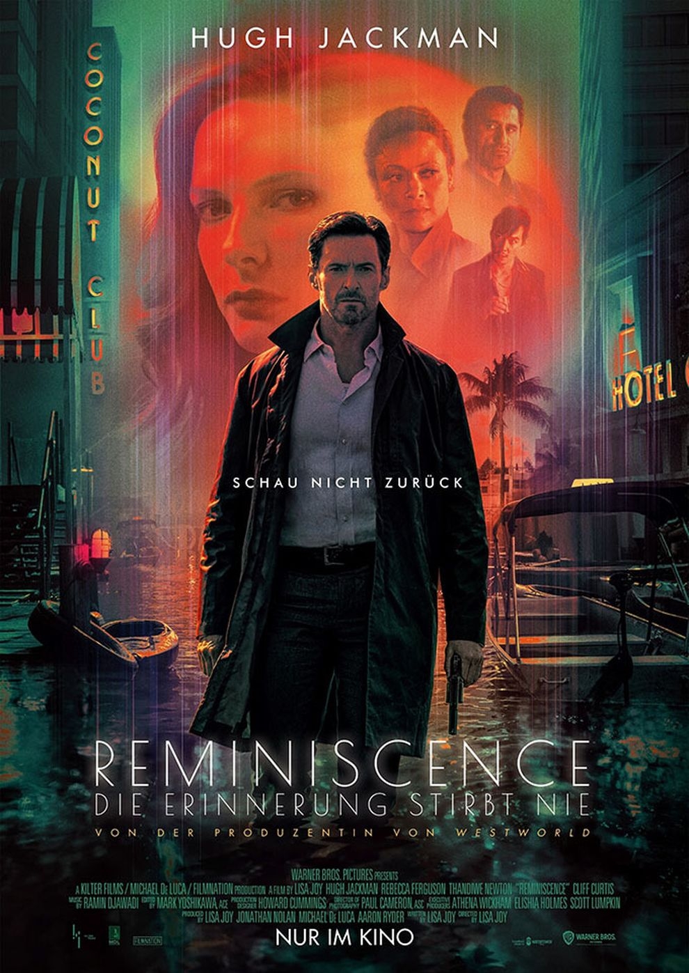 Filmplakat zu Reminiscence - Die Erinnerung stirbt nie