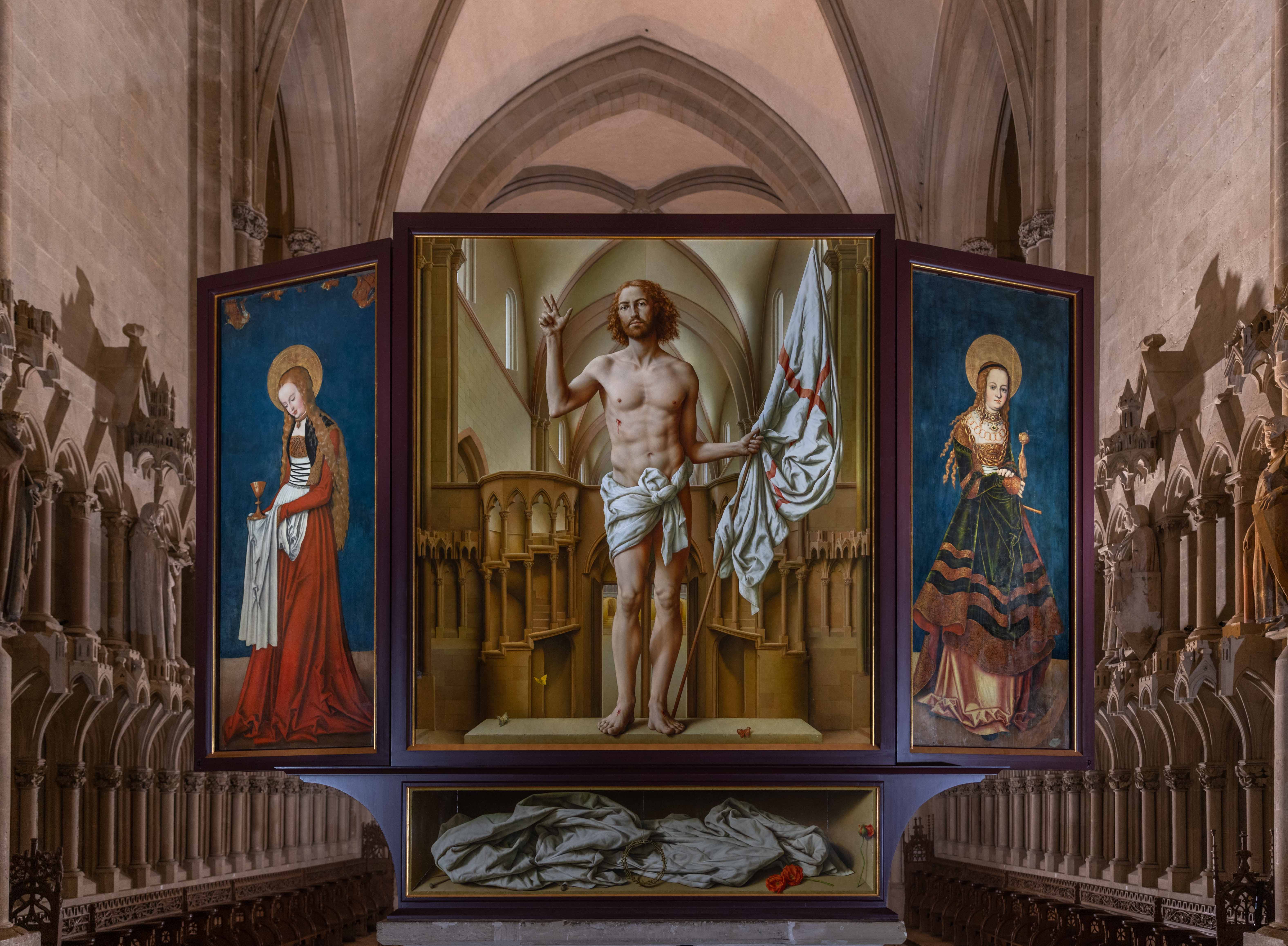 Szenenbild zu Triegel trifft Cranach - Malen im Widerstreit der Zeiten