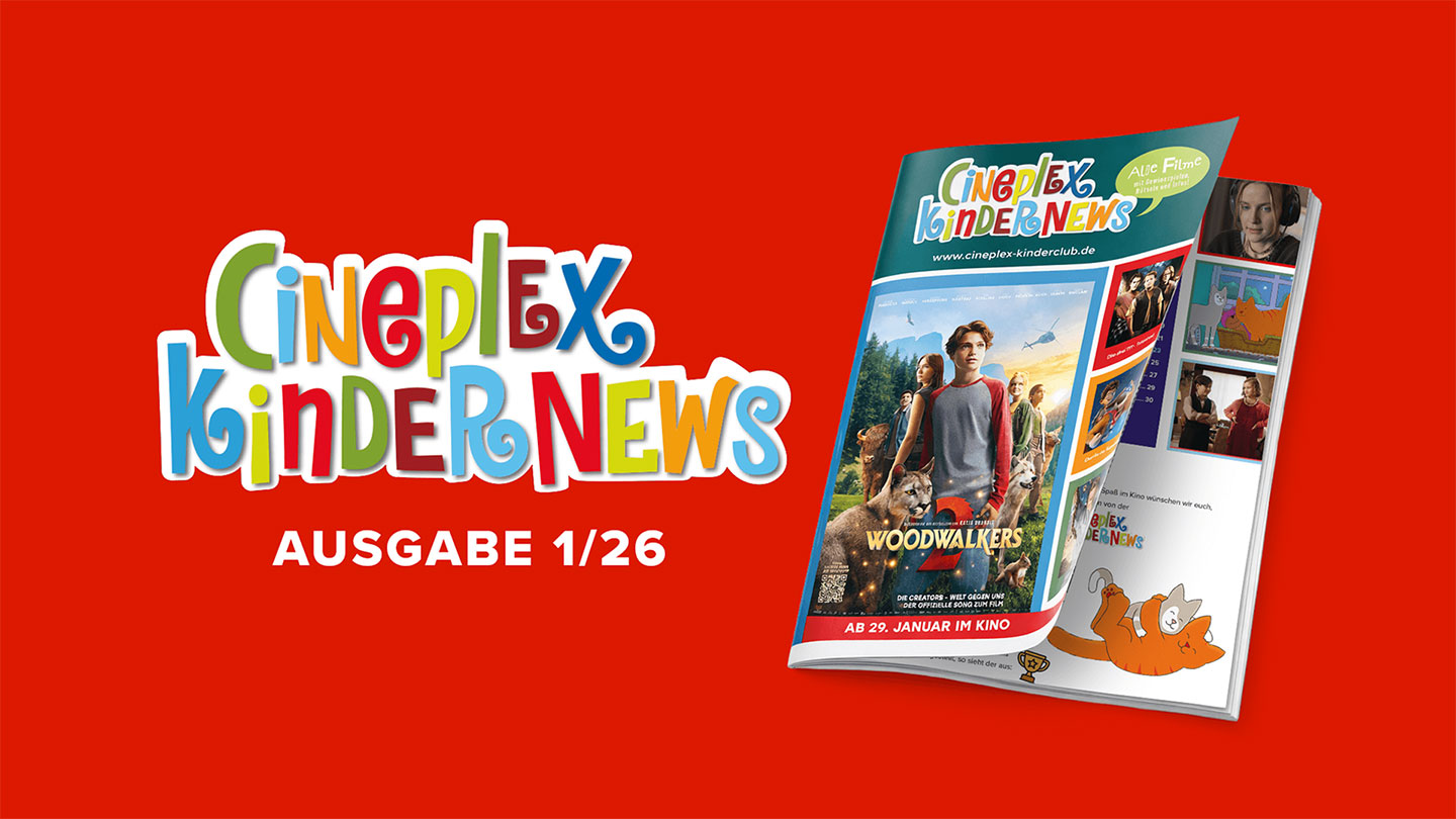 Cineplex Kinder News Ausgabe 1/ 2026