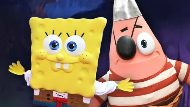 SpongeBob & Patrick Star Walking Act