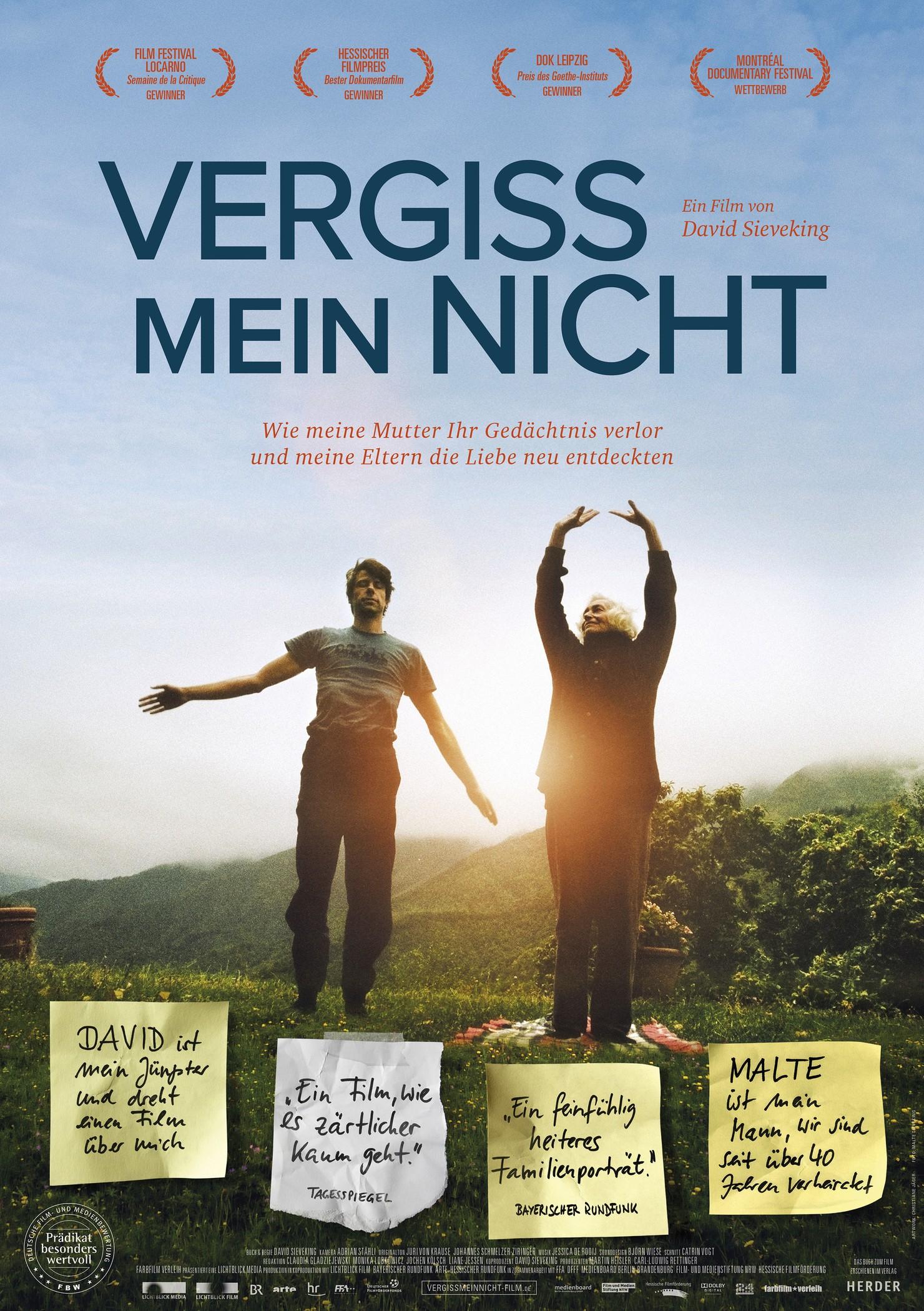 Filmplakat zu Vergiss mein nicht
