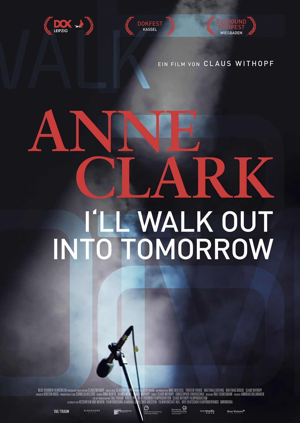 Filmplakat zu Anne Clark - I'll Walk Out Into Tomorrow