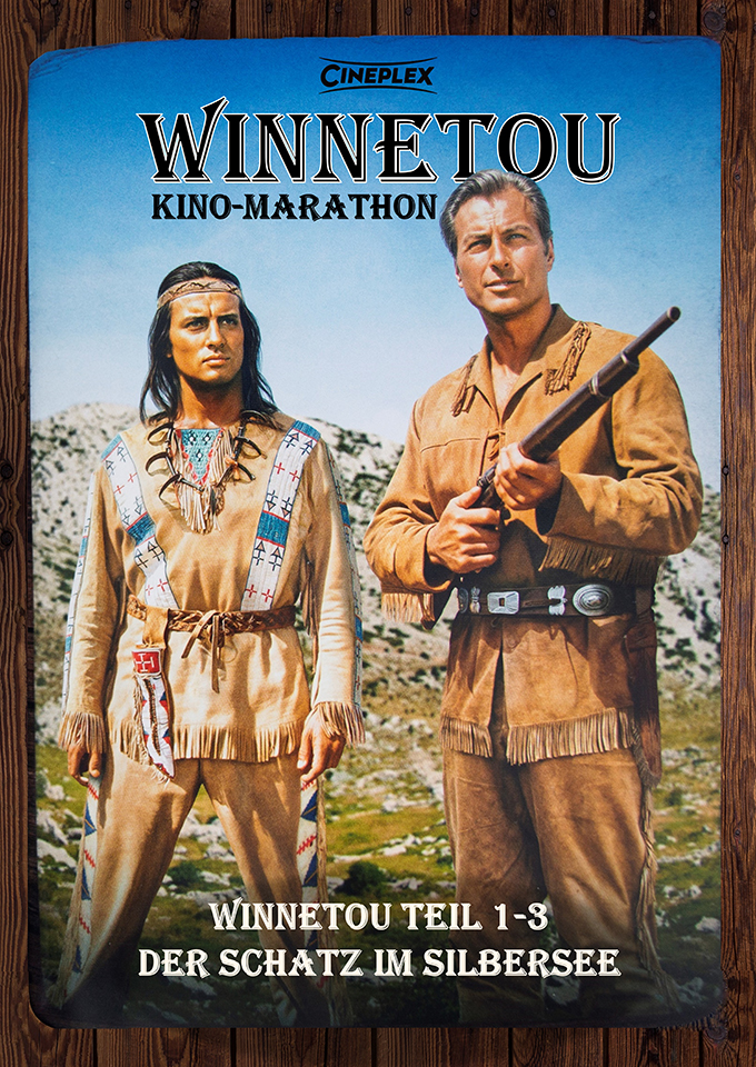 Filmplakat zu Winnetou und Old Shatterhand - Kino-Marathon