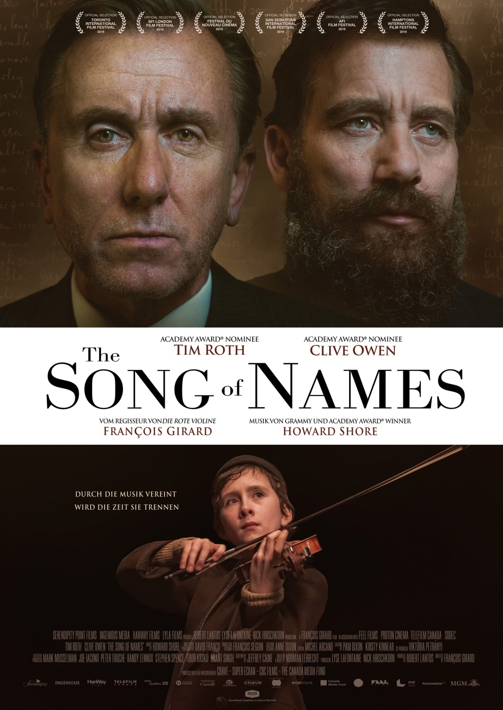 Filmplakat zu The Song of Names