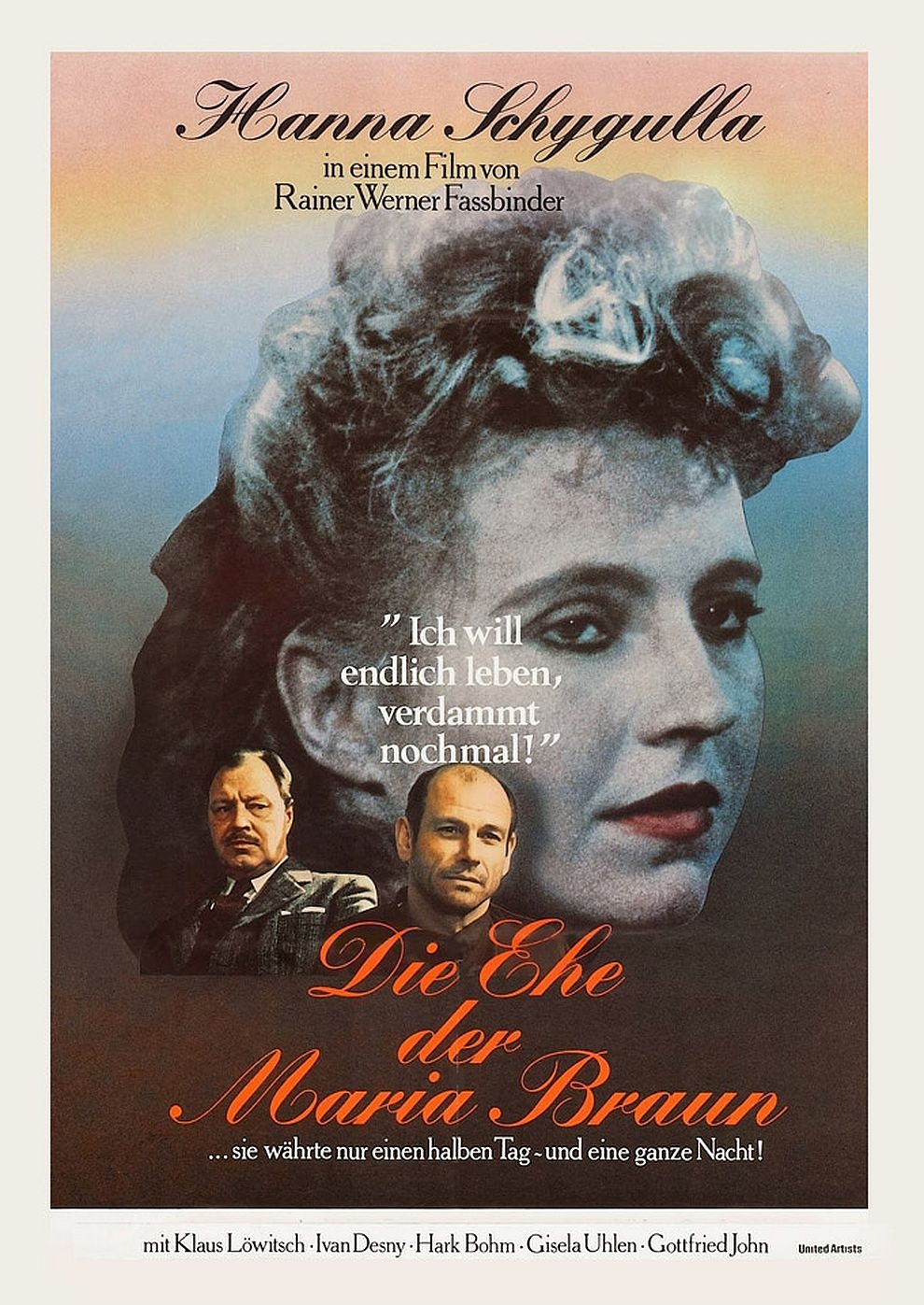 Filmplakat zu Die Ehe der Maria Braun