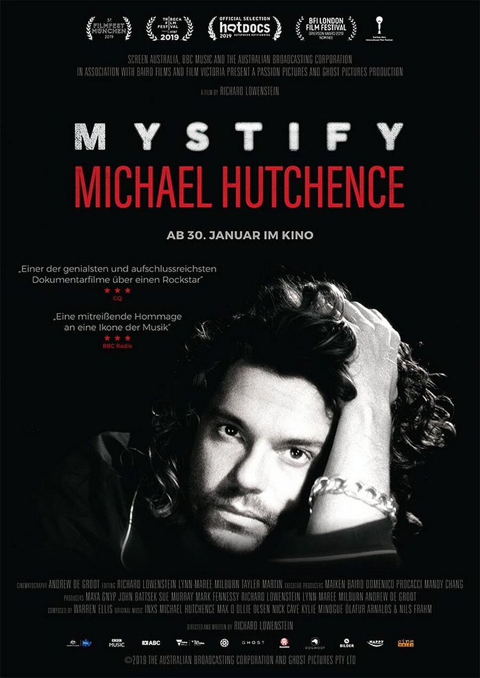 Filmplakat zu Mystify: Michael Hutchence