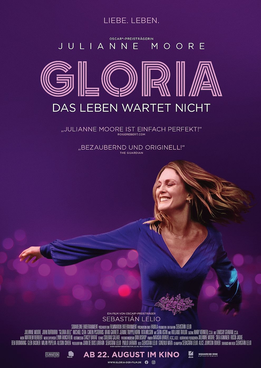 Filmplakat zu Gloria - Das Leben wartet nicht