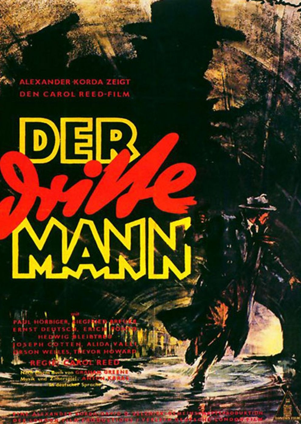 Filmplakat zu Der dritte Mann