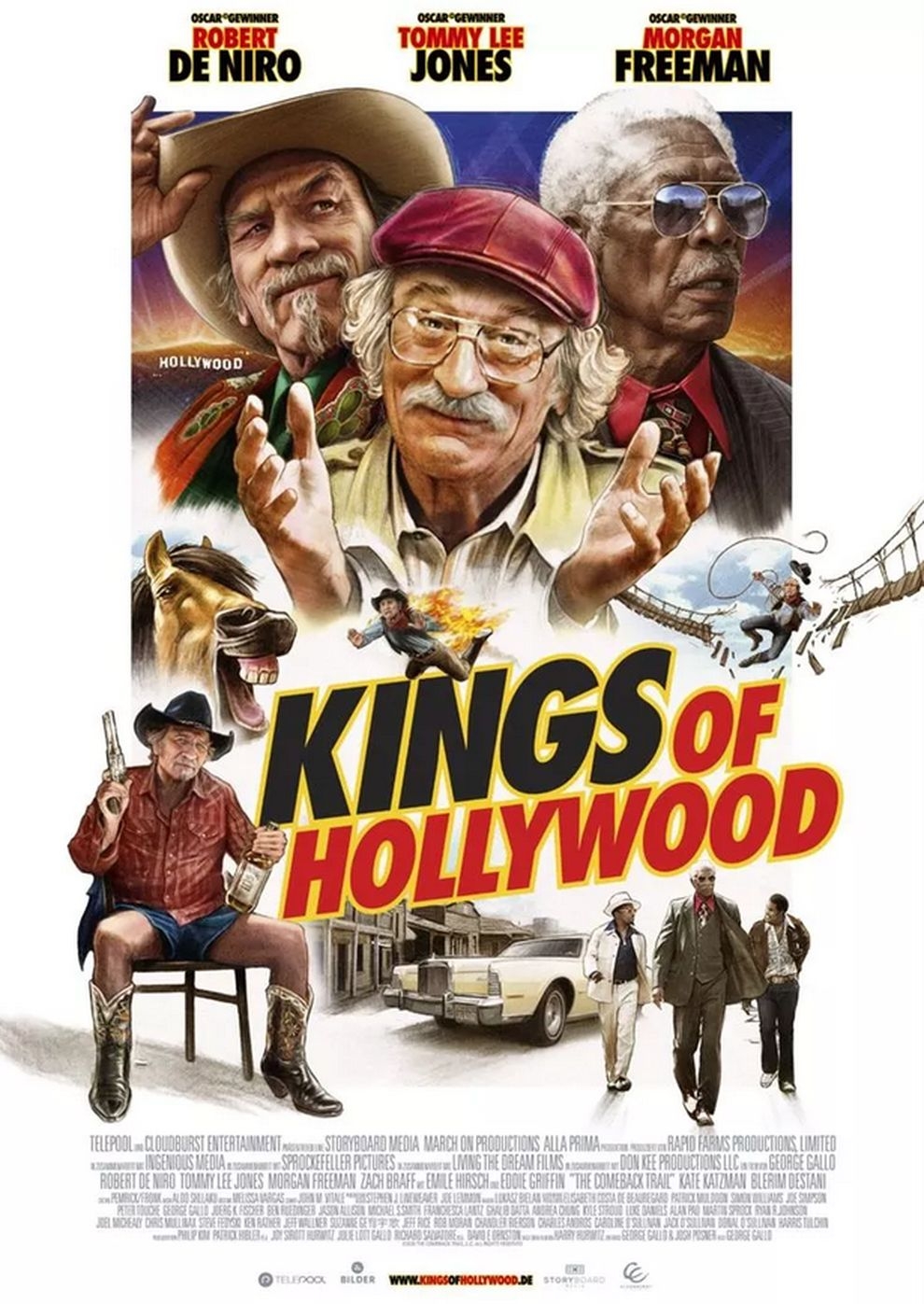 Filmplakat zu Kings of Hollywood