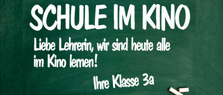 Schule im Kino