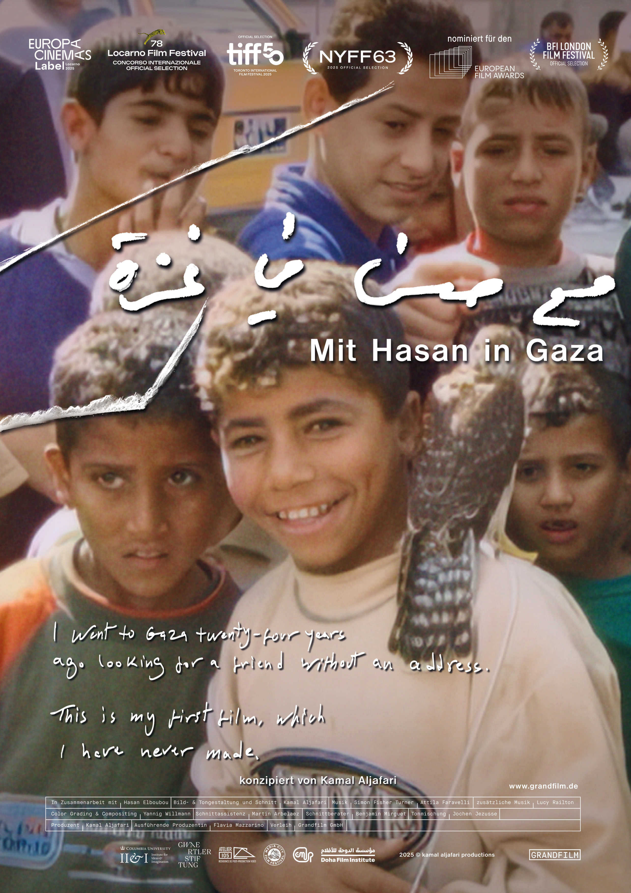Filmplakat zu Mit Hasan in Gaza