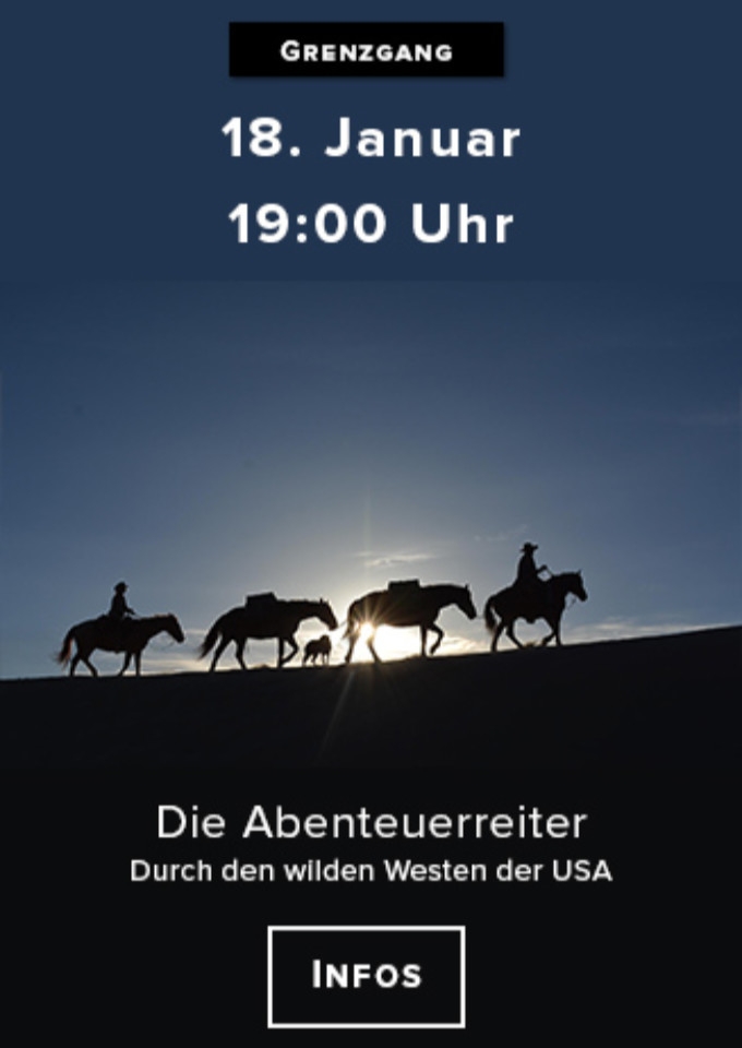 Filmplakat zu Die Abenteuerreiter (Aachen)