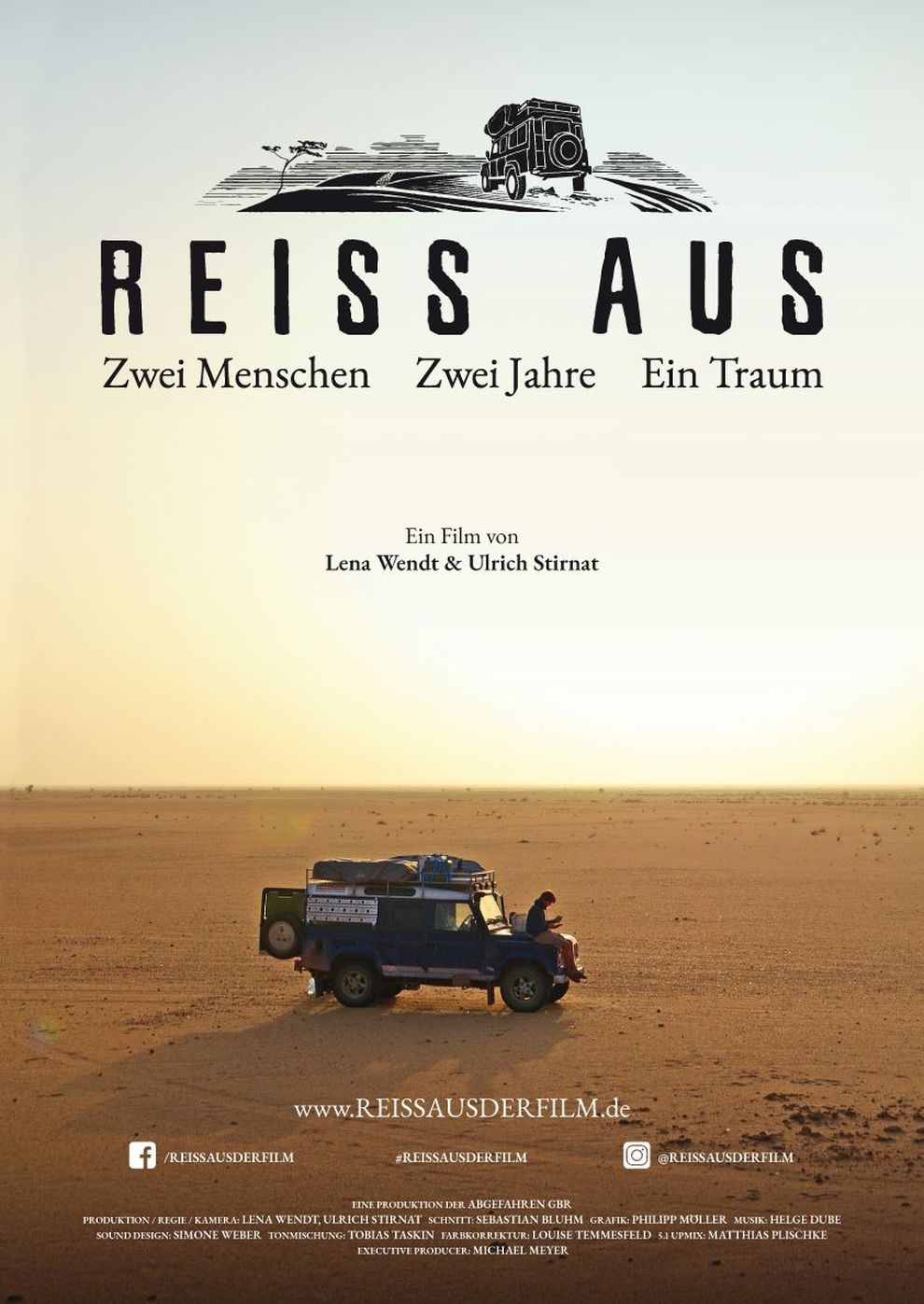 Filmplakat zu Reiß aus - Zwei Menschen. Zwei Jahre. Ein Traum
