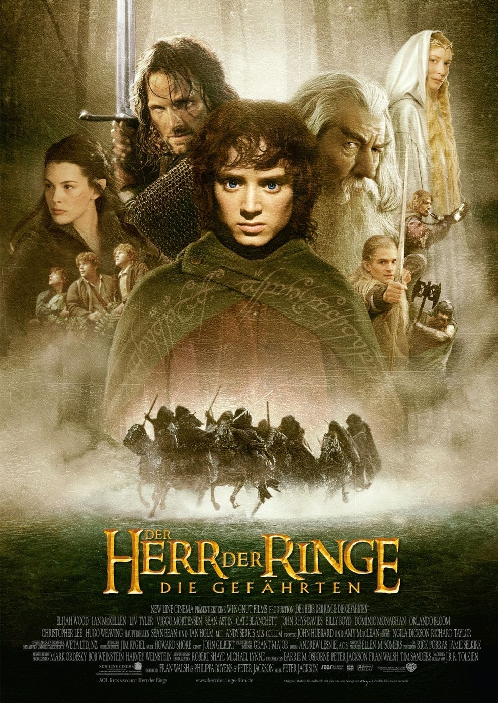 Filmplakat zu Herr der Ringe 1