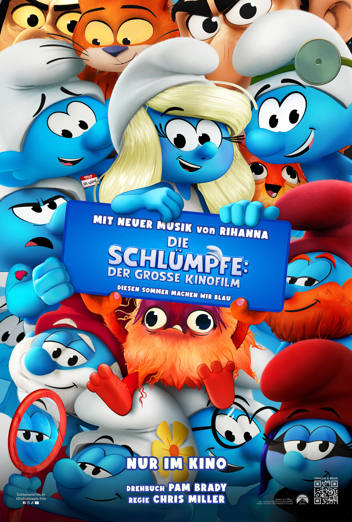 Filmplakat zu Die Schlümpfe: Der große Kinofilm