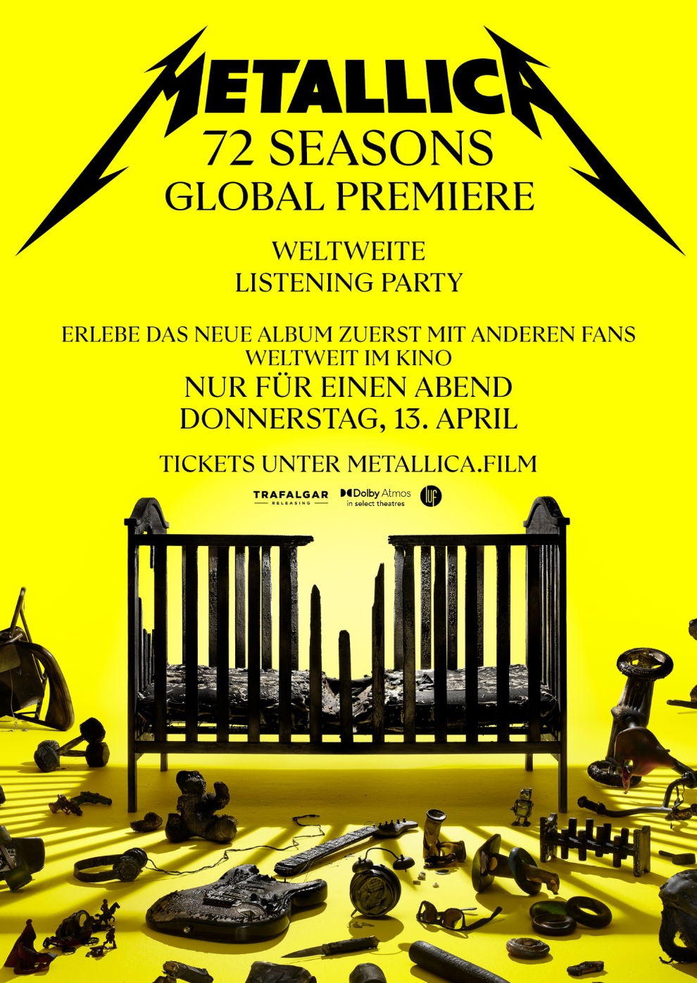 Filmplakat zu Metallica: 72 Seasons - Global Premiere