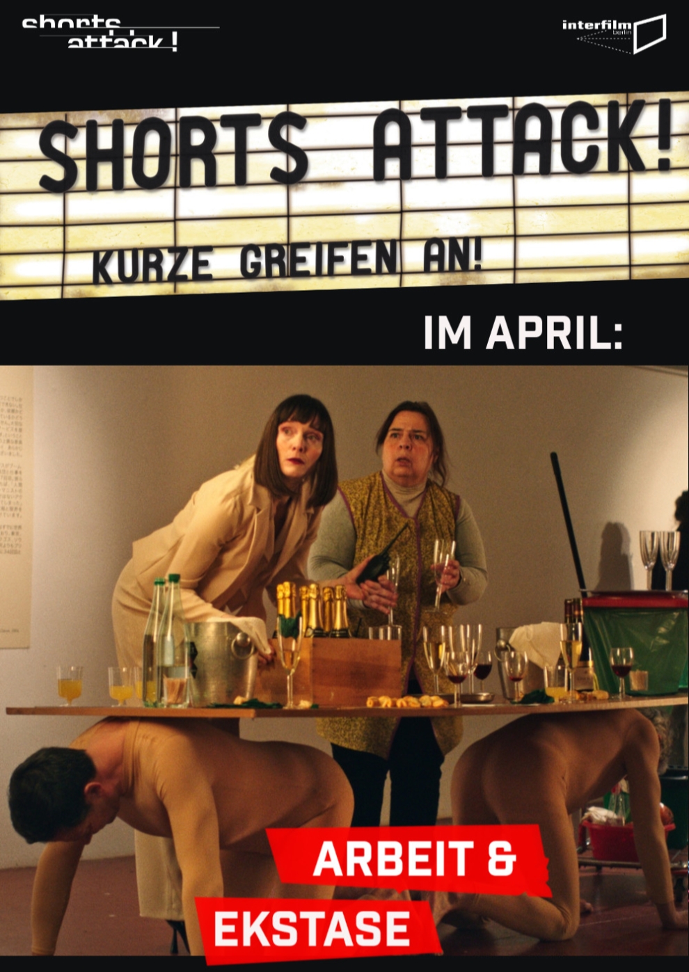 Filmplakat zu Shorts Attack 2023: Arbeit & Ekstase