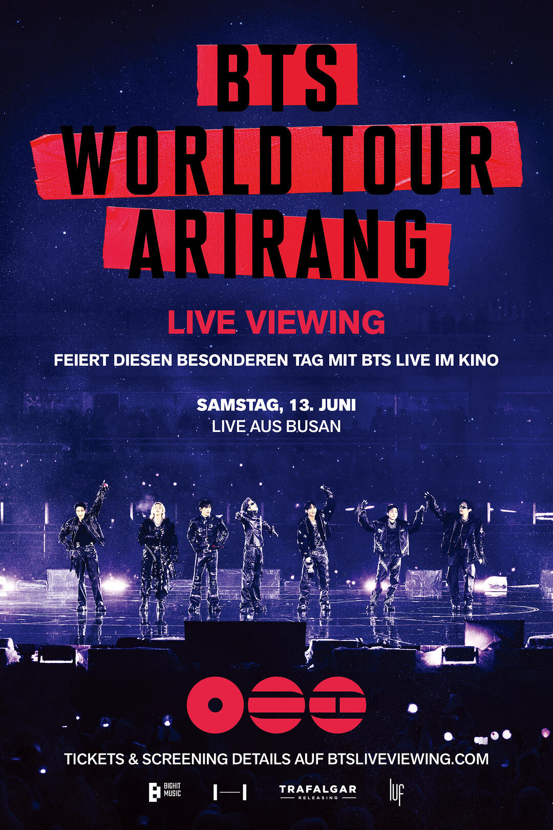 BTS World Tour ,Arirang' Live Viewing in Busan
