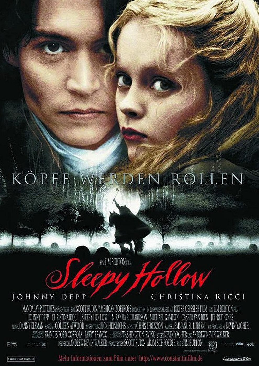 Filmplakat zu Sleepy Hollow