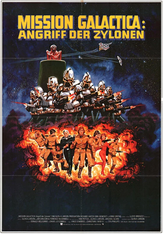 Filmplakat zu Mission Galactica - Angriff der Zylonen