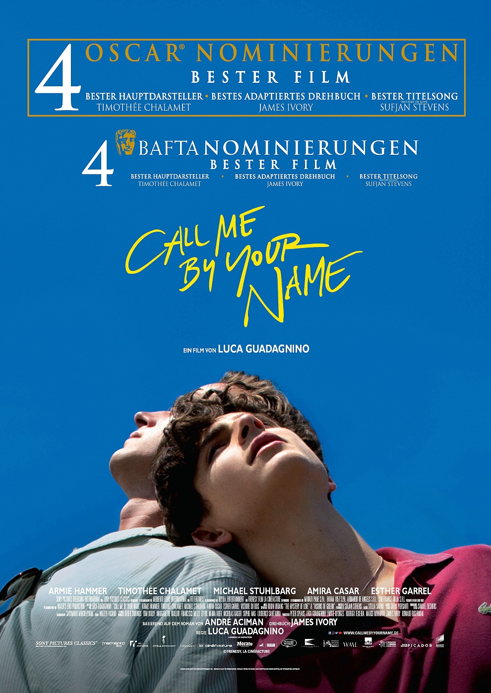 Filmplakat zu Call Me By Your Name